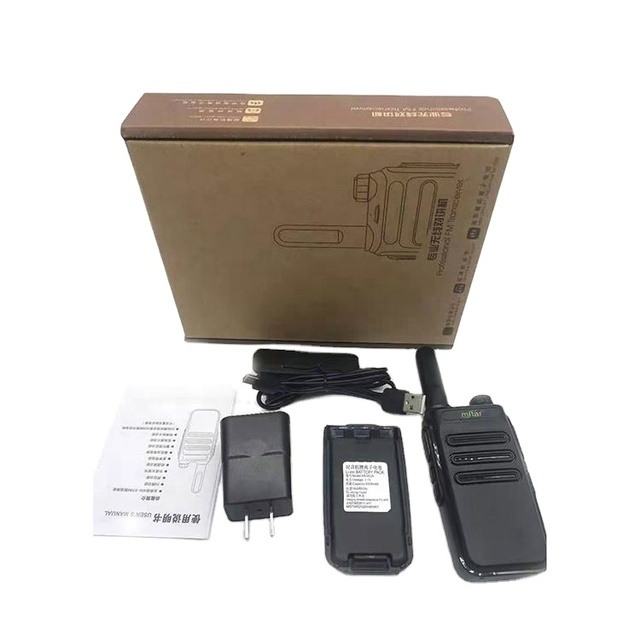 Factory Direct MX619 Handheld Two-Way FM Mobile Radios Long Range UHF VHF CB Walkie Talkie Handy Ham Radio
