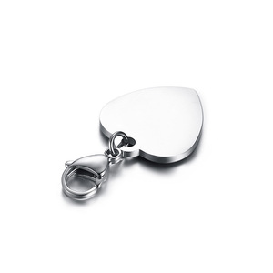 Regalo di compleanno Personalizzata di Colore Argento In Acciaio Inossidabile Magnetico <span class=keywords><strong>Portachiavi</strong></span> Cuore con Inciso Calendario Regalo di Giorno della Madre - Product Image 3