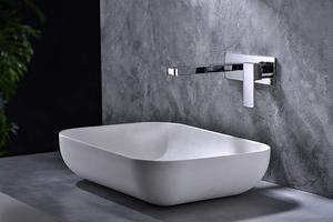 Rubinetto Quadrato a Incasso Nero, Miscelatore Monocomando per Lavabo da Bagno Oro Spazzolato, Rubinetto Cromato, Rubinetto in Metallo Canna di Fucile - Product Image 6