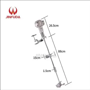 Taiwán Motor de cinco cilindros MBP Mezclador de líquidos de alta velocidad de alta calidad Agitador industrial de pintura a prueba de explosiones de 1/2HP