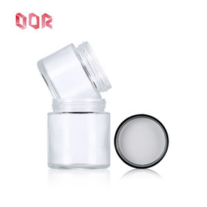 Bocaux en verre transparents de luxe vides pour crème pour le visage, sérum, beurre corporel, gommage au beurre de karité, 1 oz, 2 oz, 3 oz, 4 oz, 5 oz, 6 oz, bocaux en verre sans air - Product Image 3