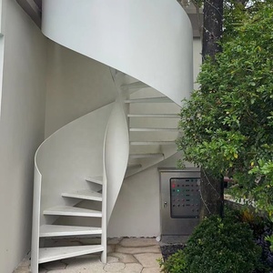 VIKO Escalier incurvé en ardoise blanche pure de qualité supérieure Escalier en colimaçon Escalier extérieur - Product Image 4