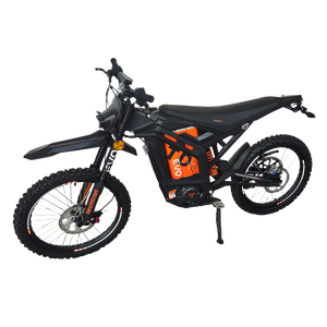 Moto tout-terrain électrique à moteur central 72V 3000W, vitesse 85 km/h, autonomie 85 km, homologation EEC COC, frein hydraulique 4 pistons, pneus CST pour l'aventure hors route - Product Image 5