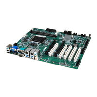 Placa Base MSI MS-98K9 ATX con Procesador Intel Core I7/i5/i3 de 8.ª Generación, Pentium, Celeron, C246/Q370 para Soluciones de Alto Rendimiento