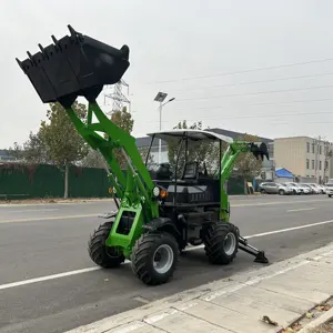 中国能源矿业反铲装载机轮式建筑MachineryTH10-50反铲装载机迷你4x4挖掘机反铲装载机