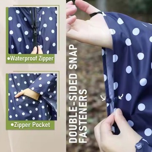 Poncho de Lluvia Impermeable Personalizado al por Mayor con Capucha, Poncho de Lluvia Portátil para Adultos, para Festivales al Aire Libre y Viajes - Product Image 5