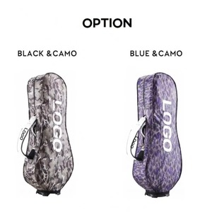 Funda para Bolsa de Golf de Viaje Ligera con Diseño de Camuflaje, Color Azul, para Transporte en Avión, Venta Caliente 2023, Fábrica con Certificación BSCI - Product Image 2