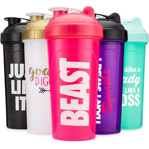 Logo personnalisé Tasse <span class=keywords><strong>shaker</strong></span> sport en plastique écologique avec couvercle à boire direct pour salle de sport, voyage, fitness en plein air, <span class=keywords><strong>Blender</strong></span> <span class=keywords><strong>Shaker</strong></span> Bottle - Product Image 3
