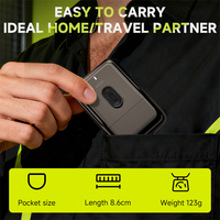 Rasoir électrique portable à grille ultra-fine de 0,05 mm pour hommes, rasoir de voyage, prêt à être expédié, commande en gros bienvenue