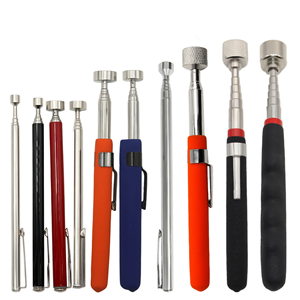 Outil de ramassage télescopique magnétique en acier inoxydable avec clip pour stylo pour réparation automobile - Product Image 1