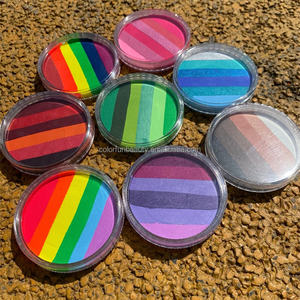 Palette d'ombres à paupières vegan personnalisée à haute pigmentation, marque privée, palette d'<span class=keywords><strong>eye</strong></span>-<span class=keywords><strong>liner</strong></span> néon pastel, <span class=keywords><strong>eye</strong></span>-<span class=keywords><strong>liner</strong></span> activé par l'eau, vente en gros - Product Image 1