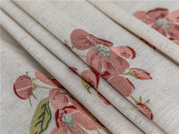 Nappe en coton et lin brodée sur mesure DUOLAI pour événements, mariage, nappe de table, lin de table de luxe, lin français biologique