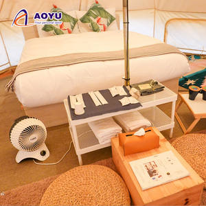 Tente familiale OEM ODM en toile imperméable Oxford et <span class=keywords><strong>yourte</strong></span> mongole avec cloche Tente de glamping pour quatre saisons pour le camping ou la <span class=keywords><strong>maison</strong></span> - Product Image 4