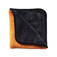 Serviette en microfibre absorbante pour lavage de voiture, double couche, à anneaux torsadés, grande taille, simple face, double face, sans couture