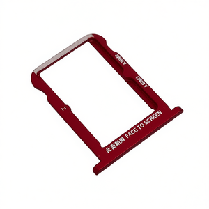 Bandeja para tarjeta SIM dual Xiaomi roja para Mi A2 Mi6X Face To Screen - Product Image 2