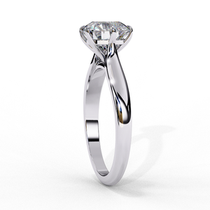 Bague en argent tendance avec diamant pour femme, design élégant, bijou simple pour un usage quotidien - Product Image 5