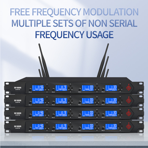 Micrô không dây đường dài bốn kênh đa dạng thực sự cuộc họp hiệu suất phân khúc U hát phụ kiện Micro - Product Image 4