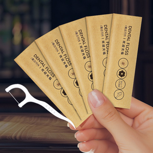 Xỉa dính tăm tùy chỉnh thực hiện có thể in logo một thời gian độc lập bao bì khách sạn nhà Hàng quảng cáo xỉa tùy chỉnh thực hiện - Product Image 1