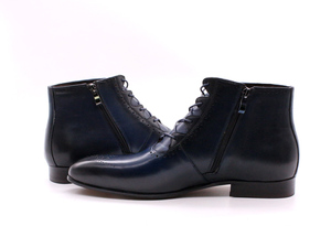 Chealsea monaco di boot strap bianco tacchi alti scarpe in pelle da <span class=keywords><strong>uomo</strong></span> <span class=keywords><strong>stivali</strong></span> - Product Image 2