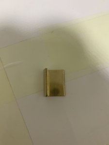 Base de Soporte de Escritorio de Latón Negro de 4 cm para Etiquetas de Precio, Tarjetas de Visita, Notas, Mensajes, Organizador de Escritorio, Identificador de Alimentos - Product Image 3