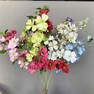 Jinxi Flores Artificiales, Arreglo de Flores de Seda Mixtas, Decoraciones para Bodas y Hogar - Product Image 2