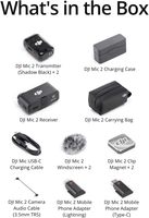 Micro 2 (2 TX + 1 RX + étui de charge) Fonctionnement 48 heures Transmission de microphone sans fil Enregistrement audio Micro DJ 2