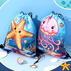 Venta al por mayor promocional logotipo personalizado impermeable gimnasio zapato saco mochila deporte poliéster bolsa con cordón - Product Image 4