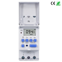 Interruptor Temporizador Digital LCD Programable AHC30A, Control Automático Semanal de 24 Horas, CA 220V 230V 12V 24V 48V 16A 30A 40A