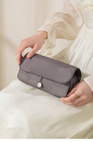 Nouvelle trousse de rangement pour pinceaux cosmétiques rectangulaire pliable multifonctionnelle, sac de rangement professionnel pour maquillage, fabriqué en Chine