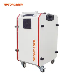 Jinan Tiptop 100W 200W Laser Reinigingsmachine Roest Verwijdering Laserreiniger Laser Stralen Roest Verwijderen Machine