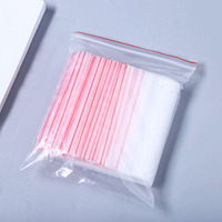 LDPE/PE sac d'emballage à fermeture éclair en plastique Transparent, sac à fermeture éclair refermable, joint à poignée en polyéthylène, sac à fermeture éclair personnalisé
