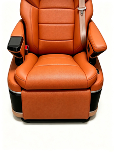 เบาะรถยนต์สีเบจแบบขายส่ง ปรับไฟฟ้าได้หลายฟังก์ชั่น สำหรับรถตู้ SUV MPV  ปรับแต่งได้ - Product Image 5