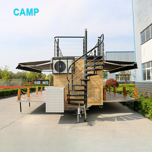 Remolque de Comida Móvil para <span class=keywords><strong>Pizza</strong></span> y Café con Cocina Completa de Acero Inoxidable, Remolque de Catering Comercial, Camión de Comida Callejera - Product Image 5