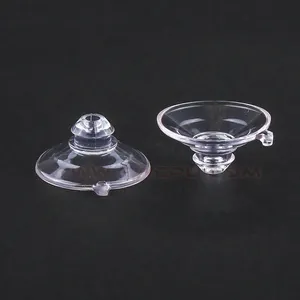 suction cup manufactures custom silicone clear/transparent suction cup with mushroom head