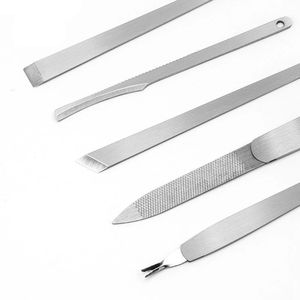 Cortaúñas para Uñas Encarnadas, Herramientas de Manicura, Raspador de Uñas de los Pies, Empujador de Cutículas, Juego de Cuchillos, Removedor de Piel Muerta, Limas, Cuidado de los Pies - Product Image 3
