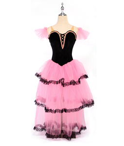 Donne professione <span class=keywords><strong>danza</strong></span> fiore paillettes decorazione balletto lungo Tutu <span class=keywords><strong>abiti</strong></span> da ragazza - Product Image 5