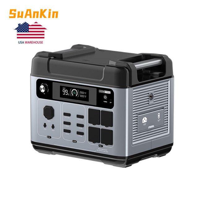 USA Warehouse in Stock 3200W Portable Power Station 2048Wh Solar Generator for Camping Home RV