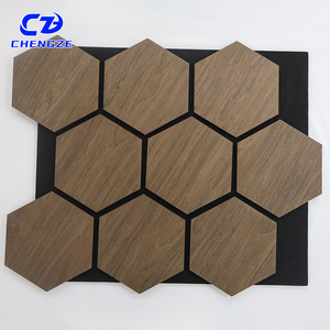 <span class=keywords><strong>Panneaux</strong></span> muraux acoustiques en <span class=keywords><strong>bois</strong></span> à lattes de design moderne, <span class=keywords><strong>panneaux</strong></span> absorbants le son carrés <span class=keywords><strong>pour</strong></span> une réduction efficace du bruit - Product Image 6