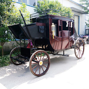 Carruaje de Caballos Eléctrico OEM para Bodas, Estilo Real Holandés, Color Personalizado, en Venta, Carroza Tirada por Caballos, Transporte Especial - Product Image 3