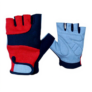 Customized Logo Unisex Durable Lightweight Breathable Non-<b>Slip</b> Gym Fitness Gloves Leather Waterproof Adjustable Wrist Gloves - Product Image 1