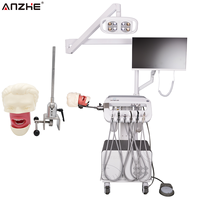 Unidad Dental Portátil con Cabeza de Simulación para Prácticas, Equipo de Educación Dental Preclínica para Universidades