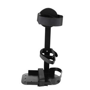 La staffa traspirante per le gambe del piede in ferro nero impedisce alle gambe fisse di cadere l'attrezzatura per la riabilitazione della protezione del piede per adulti - Product Image 1