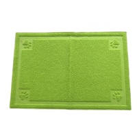 Tapis pour litière de chat extra large 36 pouces x 24 pouces en PVC, antidérapant, imperméable, doux et facile à nettoyer, accessoires pour animaux domestiques durables