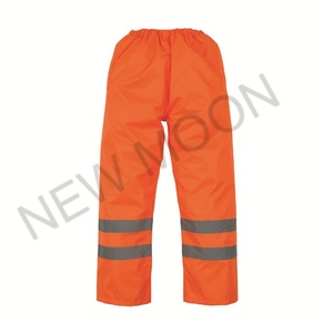 Custom <b>Waterproof</b> Raincoat High Visibility Safety Jacket and Pants Suit Guard Duty Patrol <b>Work</b> Rain Gear Reflective Raincoat - Product Image 1