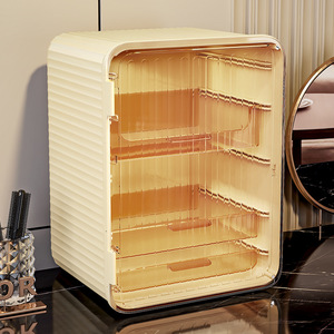 Cosmetic Storage Box Desktop Lipstick Holder With Drawers Large Capacity Skincare Organizer Makeup Storage Cabinet - Product Image 2