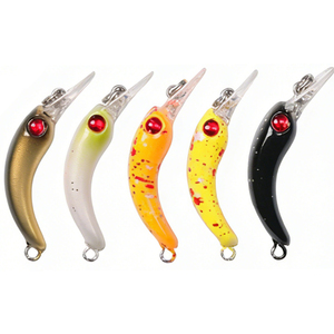 Leurre de pêche TGD Best Fishing Bait 3,8 cm 1,3 g, leurre dur, wobbler, équipement de pêche pour truite, <span class=keywords><strong>saumon</strong></span>, rivières et lacs d'eau douce, Isca artificiel - Product Image 1
