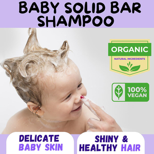Olio di lavanda & Fragranza di farina d'avena 2 in1 rilassante per il bagnoschiuma naturale per bambini - Product Image 4