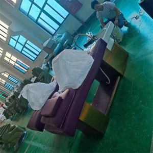 Kisen – nouveau meuble de salon de coiffure, <span class=keywords><strong>shampoing</strong></span> <span class=keywords><strong>violet</strong></span> avec circulation d'eau, lavage du dos, bol blanc à vendre - Product Image 3