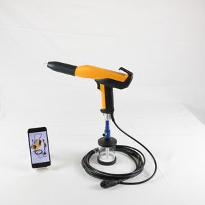 Vente chaude Automatique PK Petit Laboratoire/Test Machine De Revêtement En Poudre Électrostatique avec Mini Trémie Numérique Pulvérisation Équipement De Peinture - Product Image 6