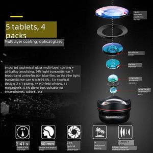 <span class=keywords><strong>60mm</strong></span> Pro HD DSLR cấp nền mờ điện thoại di động ống kính chân dung tăng khoảng cách bên ngoài - Product Image 4